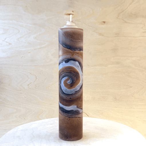 Kerze  "milk & coffee" – Bild 2
